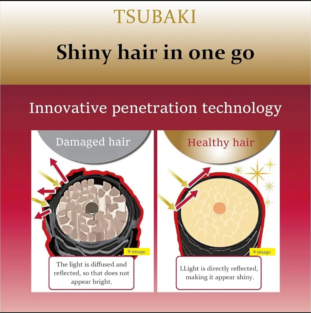 TSUBAKI Premium Moist Shampoo & Conditioner (Refill, 330ml each)