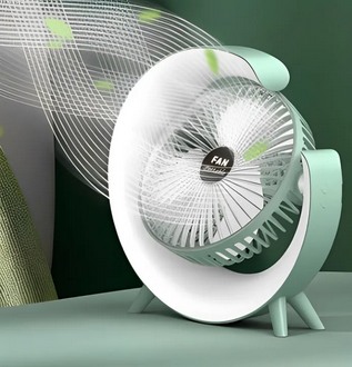 Mini Portable Desktop Fan Adjustable Colorful Fan