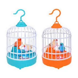 RAISA Talking Birds Singing and Chirping Birds for Kids Rechargeable Battery with Cable