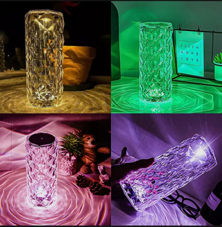 Rose Diamond Table Lamp