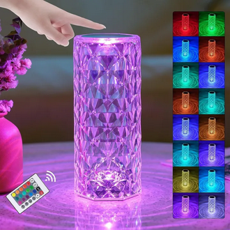 Rose Diamond Table Lamp
