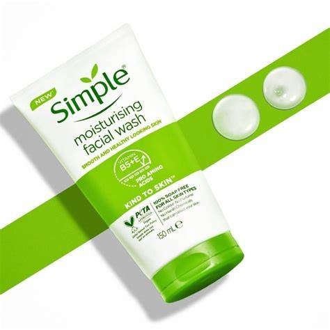 Simple Moisturizing Facial Wash-150ml