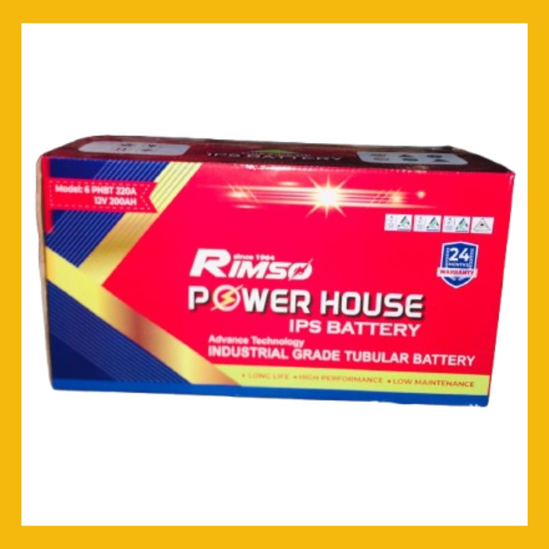 rimso power house ips battery 200ah battery price in bangladesh