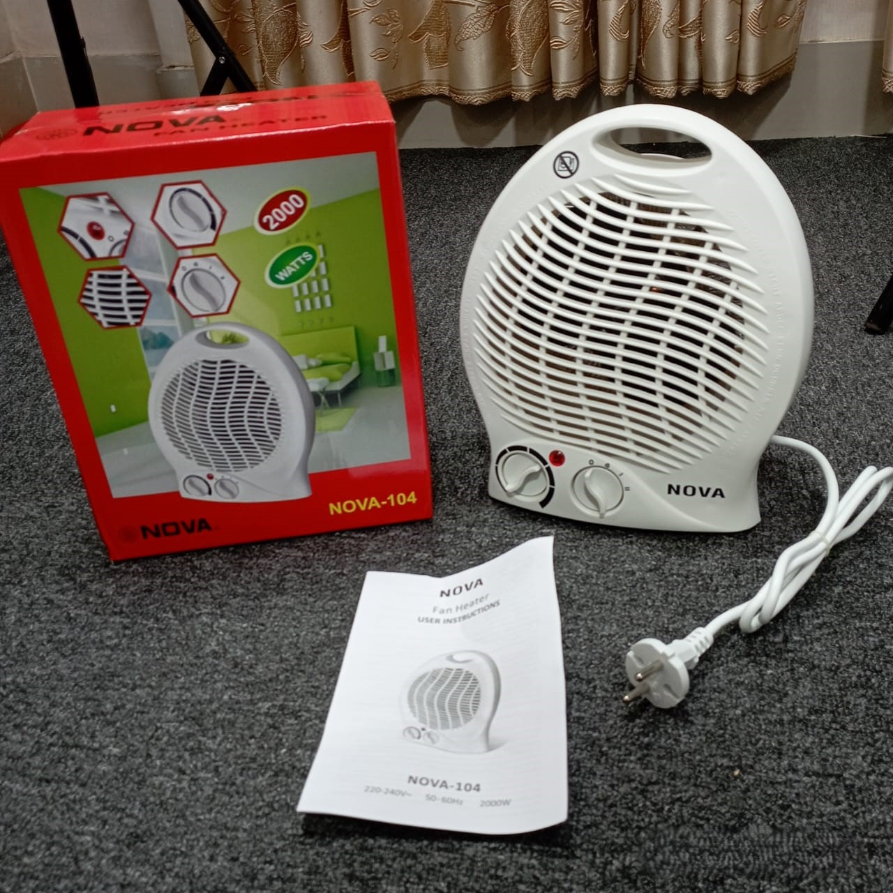 Nova Fan Heater Nova-104 6760
