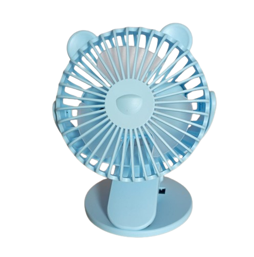 USB Table Fan Mini Wind Power Handheld Clip Fan Desktop Convenient Portable Student Cute Small Cooling Ventilador 360 Rotation : 4651