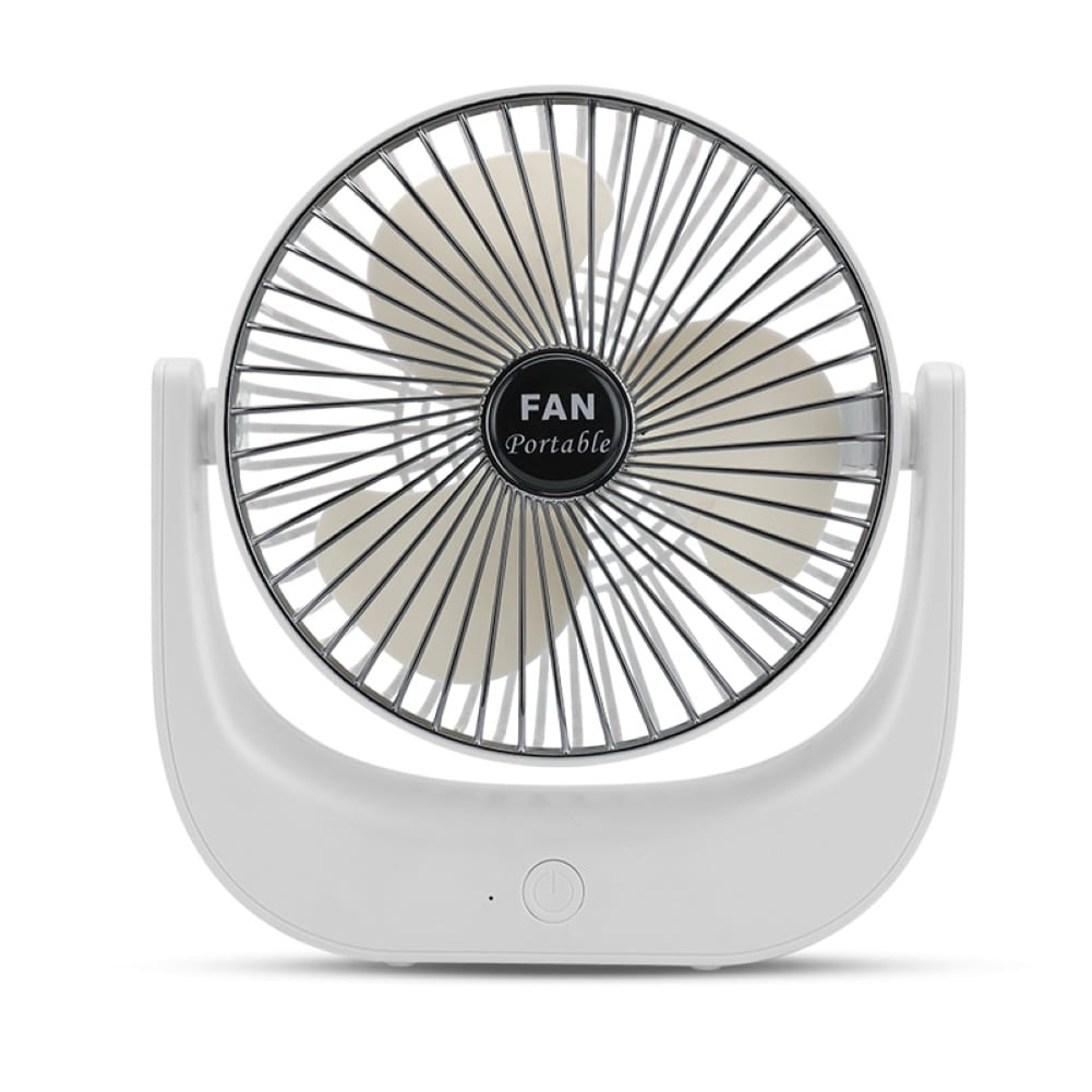 Desktop Mini Fan, Wide Angle Portable Rechargeable Desk Fan : 4360