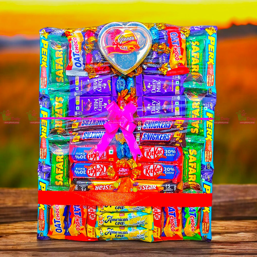 Large F Chocolate Gift Dala