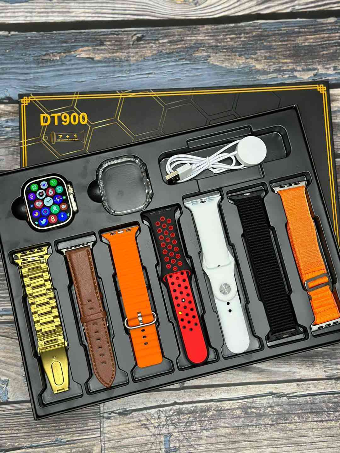 DT900 Ultra Smart +7 Straps?100% Original ✅