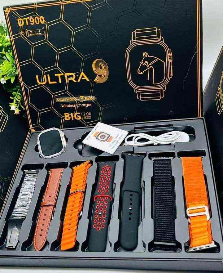 DT900 Ultra Smart +7 Straps?100% Original ✅