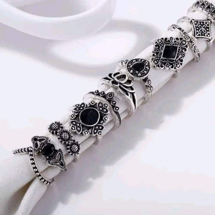 15pcs Ring Set
