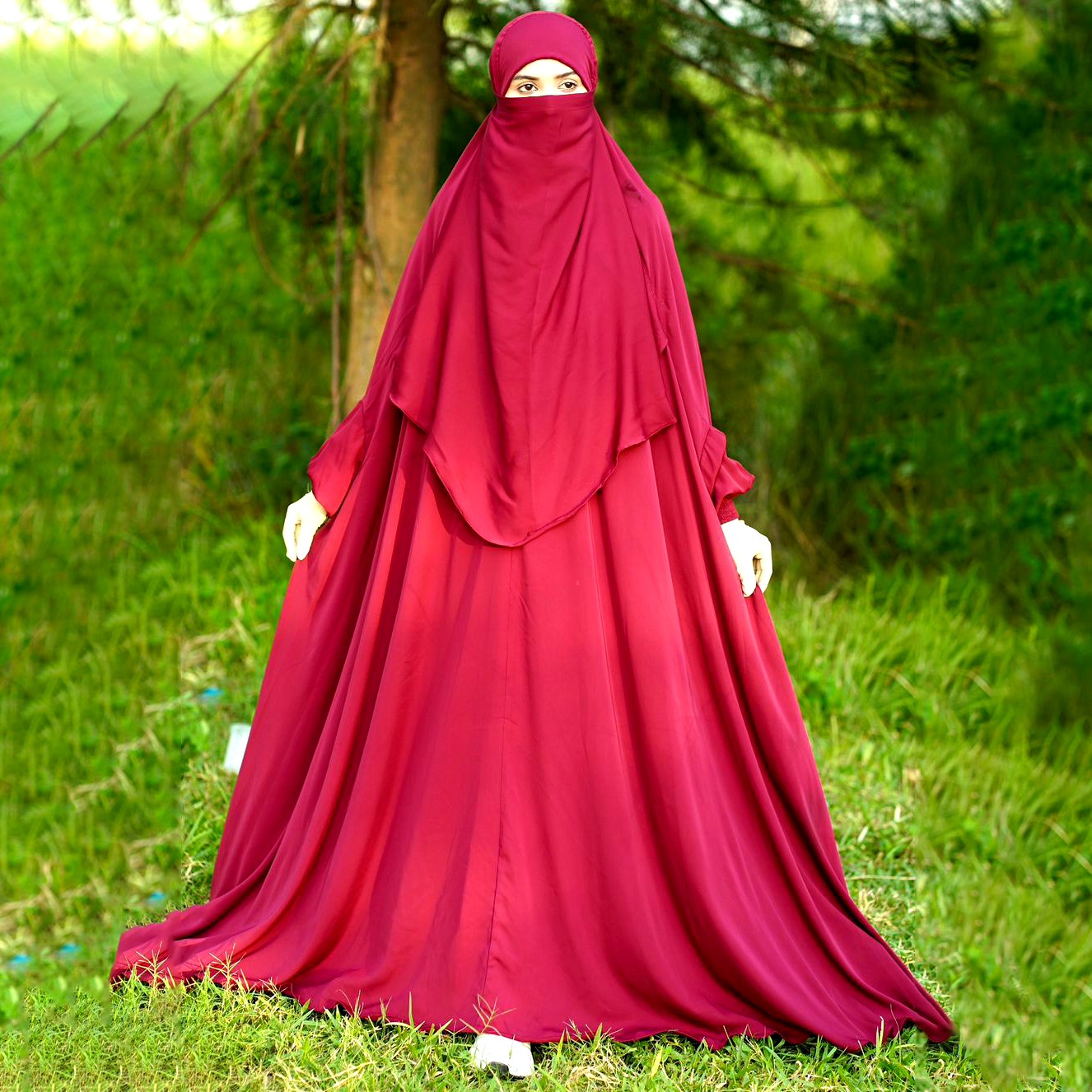 Floor touch long abaya Borka code: ukhi
