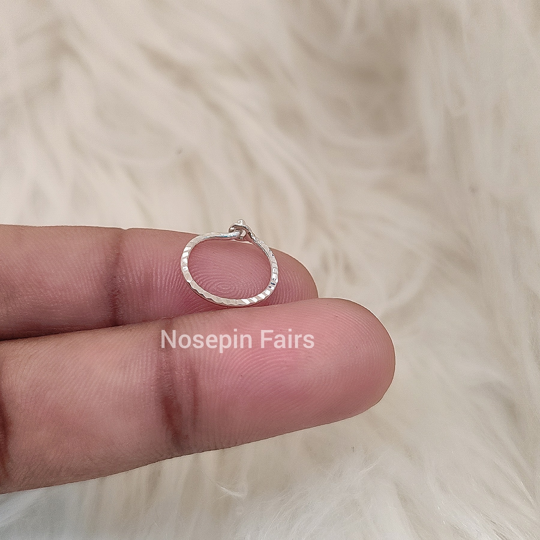 22 Caret Silver Nosering