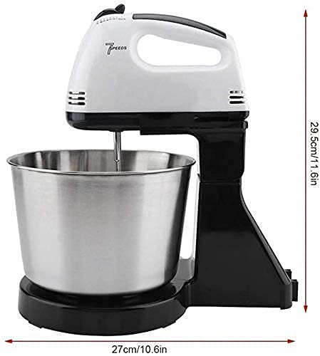 Scarlett 7-speed hand mixer with stainless steel bowl