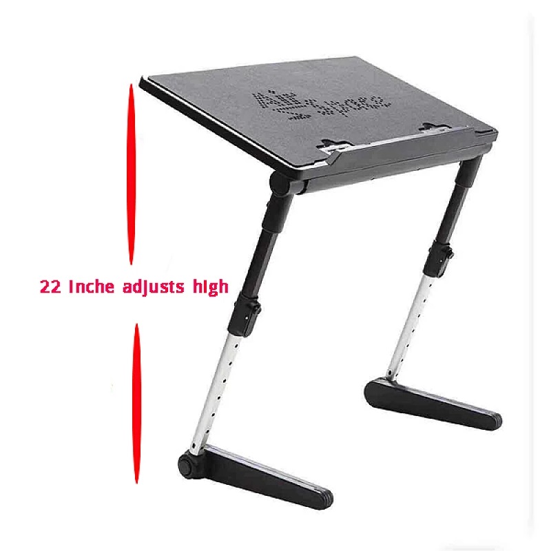 Airspace adjustable laptop desk
