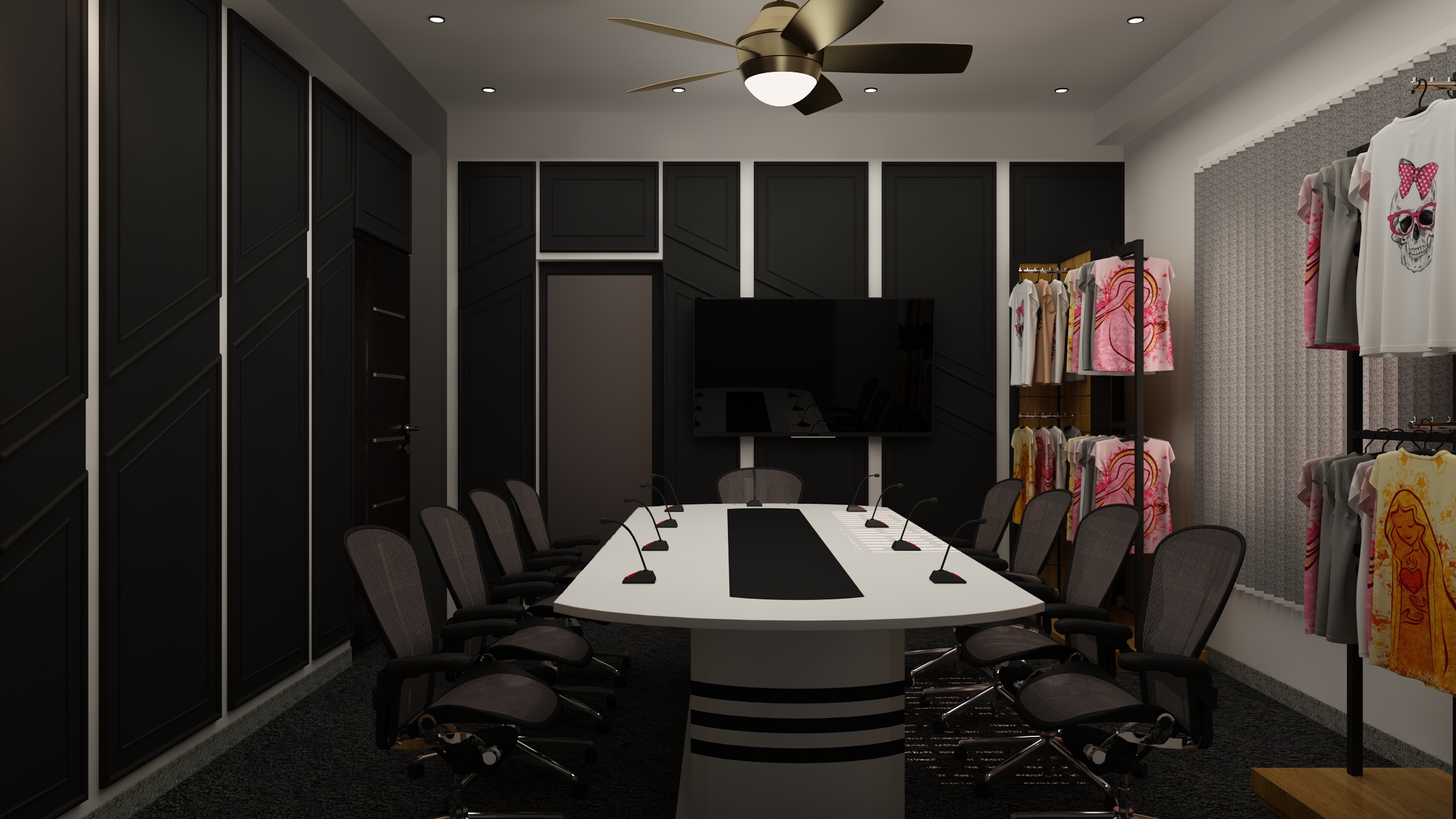 Office 3d view