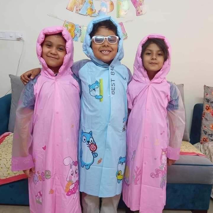 BEAUTIFUL BABY Only RAINCOAT (BLUE)