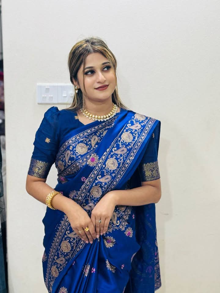 জাপানি সিল্ক শাড়ি