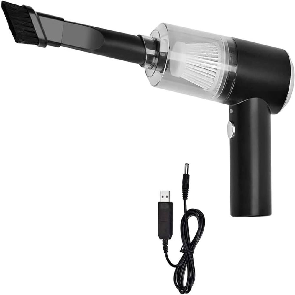 2-in-1 Portable Vacuum Cleaner – Rechargeable & Multifunctional