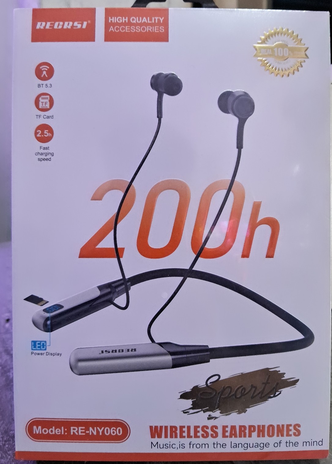 ??Regrsi NY-060 200h এক চার্জে চলবে ২০০ ঘন্টা??