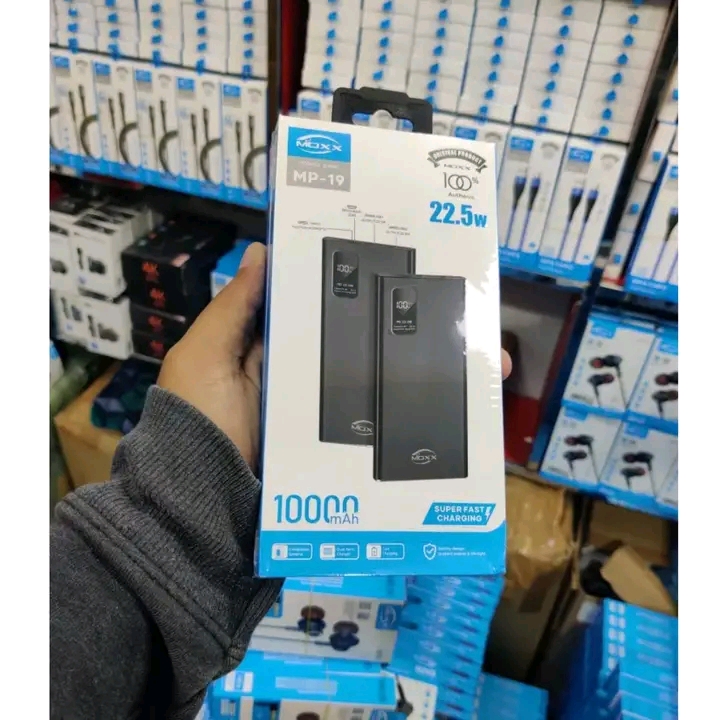 Product details of 10000 mAh 22.5W Power Bank MP-19 from moxx