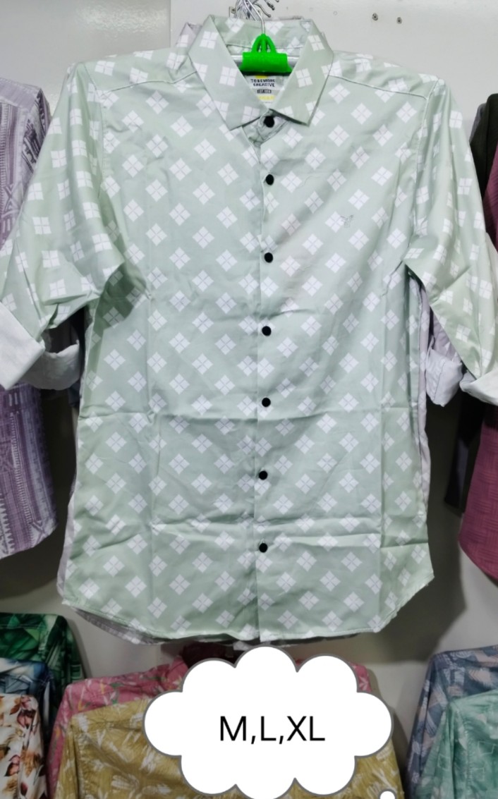 100% Premium Quality Full Sleeve Cotton Print Shirt