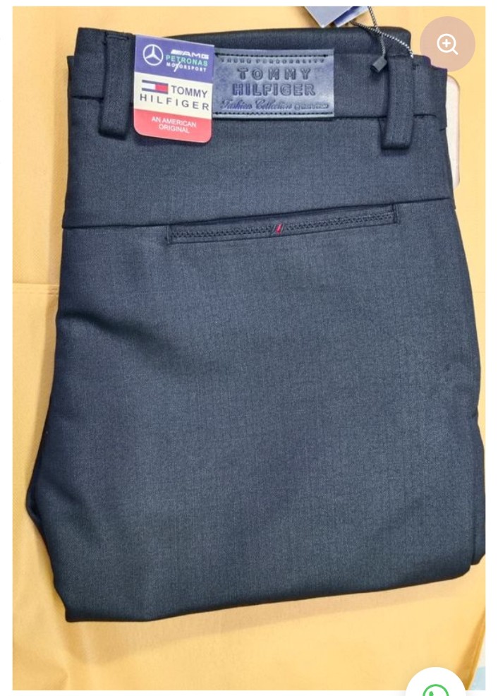 American Original Tommy Hilfiger Premium Quality Exclusive Gabardine print Pant For Men’s Collection.(Formal)