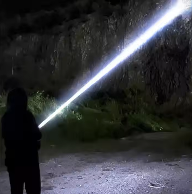 Rechargeable LED Flashlight with Lamp Cover | USB Charging Torch | Portable Emergency Light Torch with Lamp Cover | Digital Thunder X Portable & Compact Light