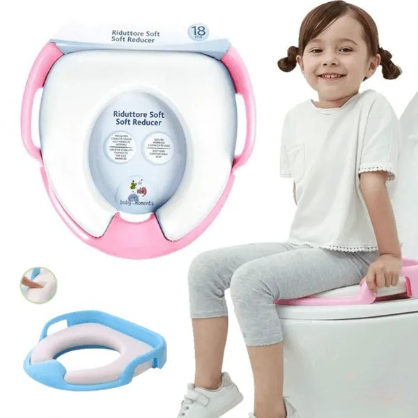 Baby Soft Washable Toilet Trainer Seat Multi color Code : 9087