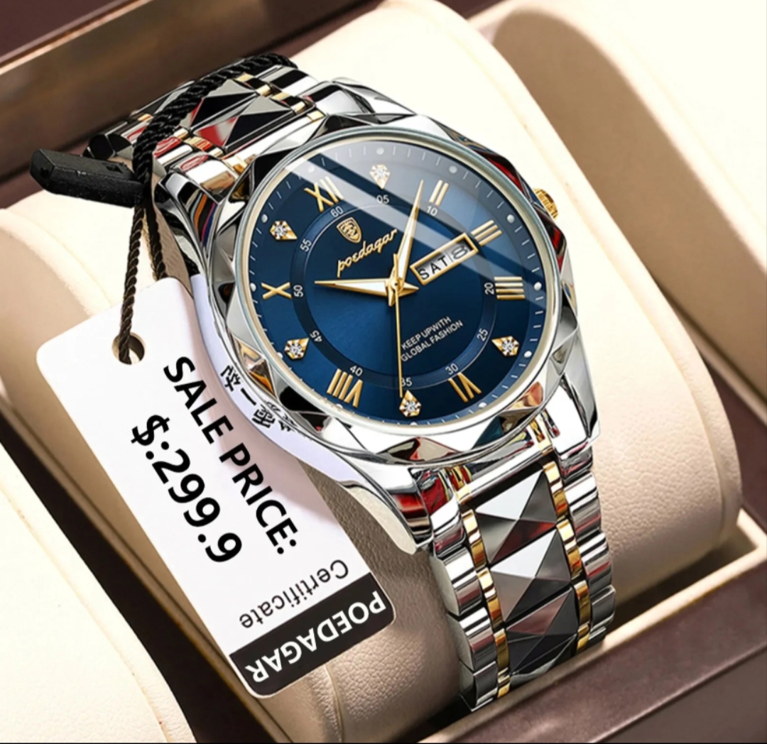 POEDAGAR 615 Unisex Quartz Watch