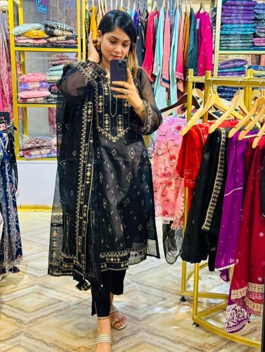 Premium computer printed cotton 3 Piece code:oiaj