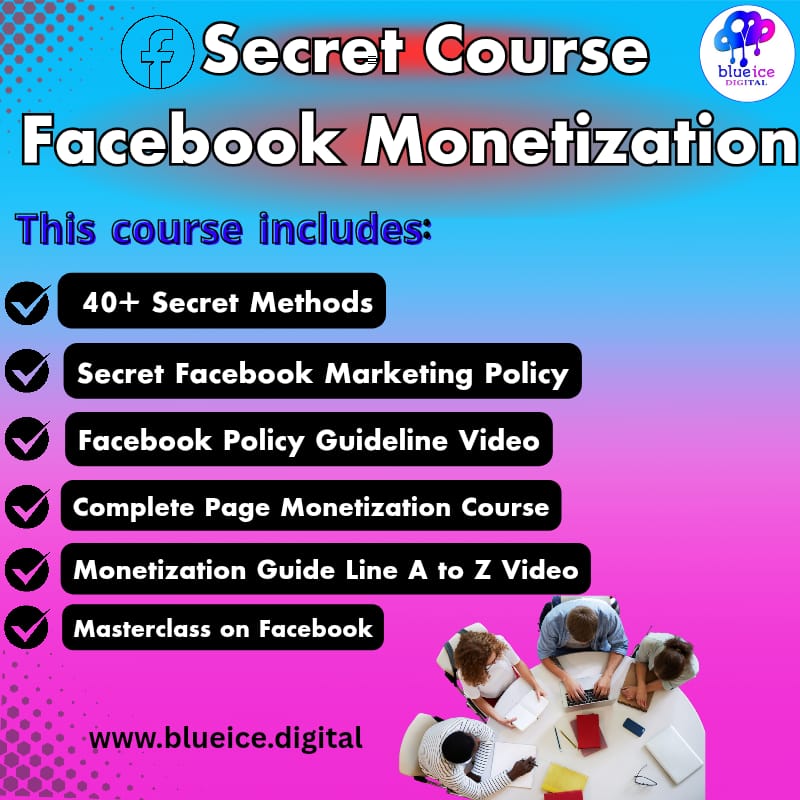 Facebook Monetization(Secret Course)