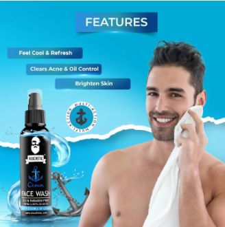 Muuchstac Ocean Face Wash For Men – 100ml ( Code MC 1035)