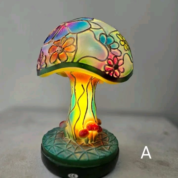 Corner Table Lamp Mushroom