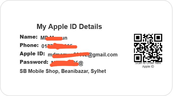 Fresh Apple ID Create UK reviewed (own details verified)
