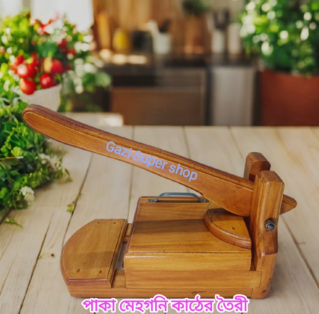 Wooden ruti meker both side tape and paper free