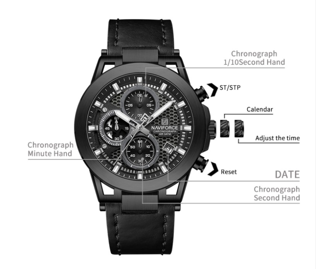 NAVIFORCE NF8073L – Men’s Chronograph Watch