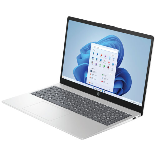 HP 15-fd0283TU Intel Core i5 13th Gen 1334U 16GB RAM 512GB SSD 15.6 Inch FHD Uslim Silver Laptop