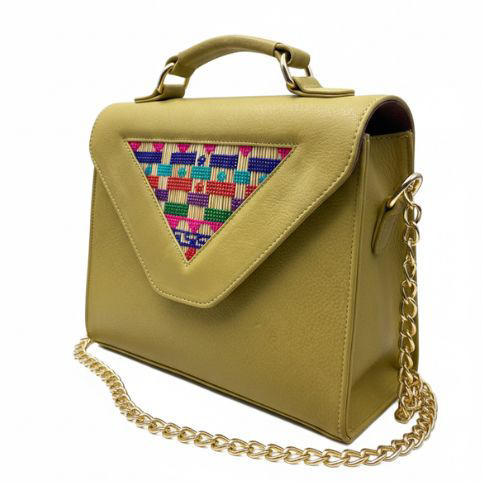 Vetiver Crafted Genuine Leather Lady’s Bag (Johanna)