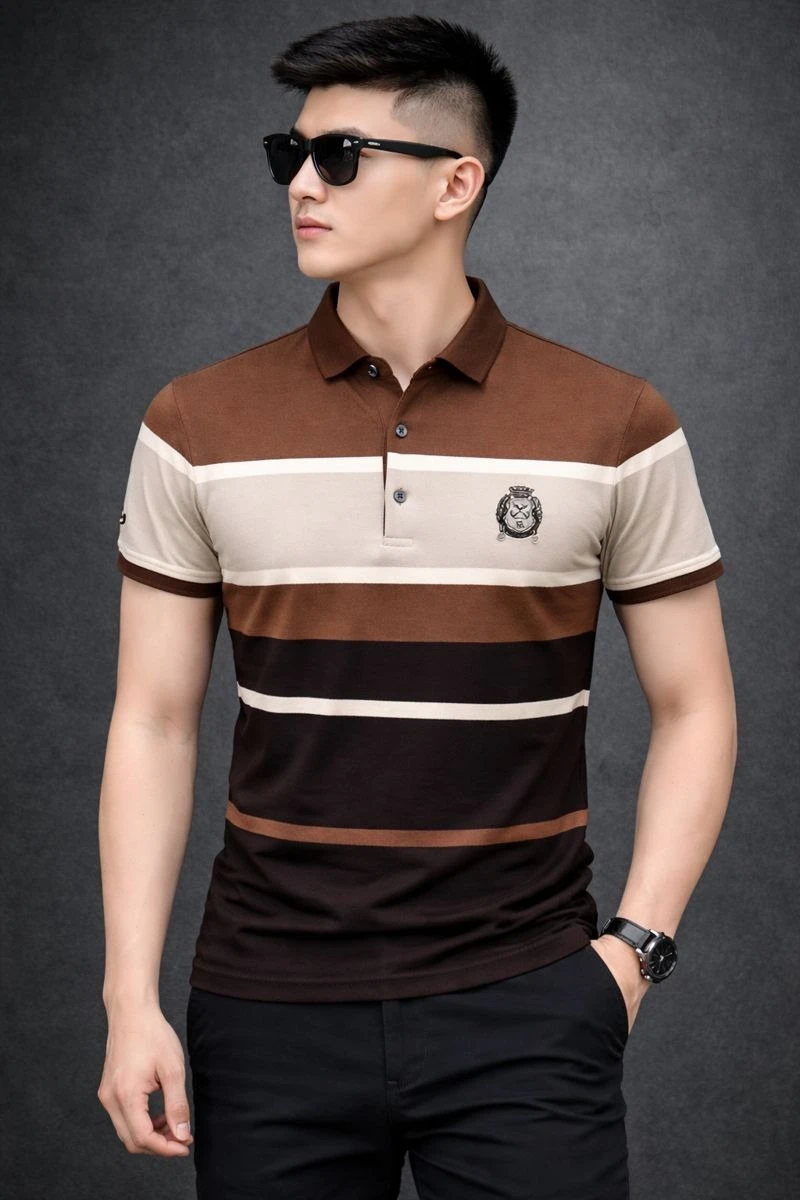 Elegant stylish polo shirt