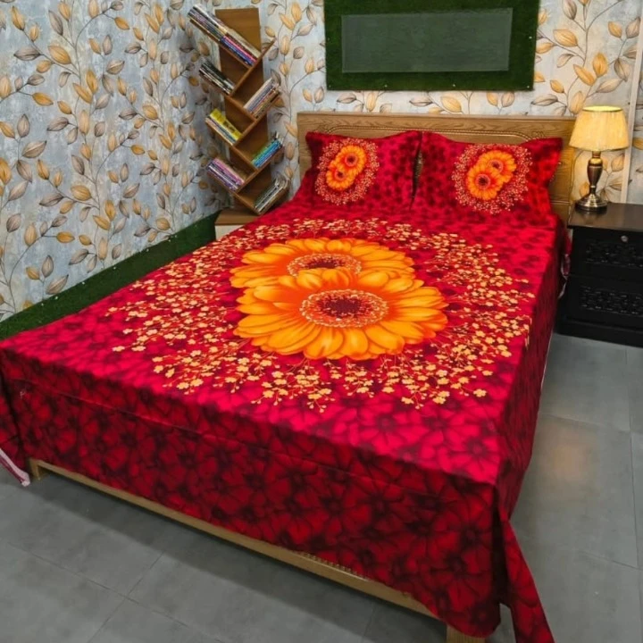 Luxury Panel Cotton Bed Sheet