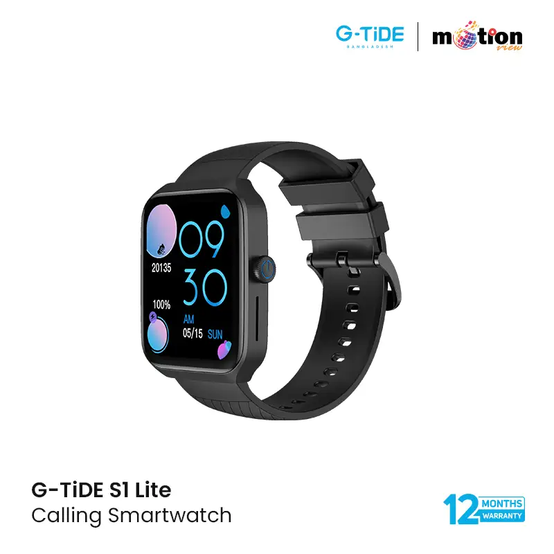 G-TiDE S1 Lite Bluetooth Calling Smartwatch