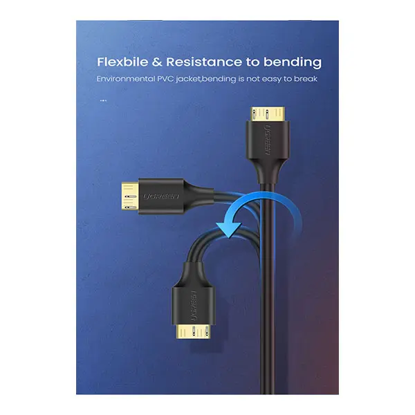 UGREEN US130 (10841) USB 3.0 A to Micro B Cable - 1M