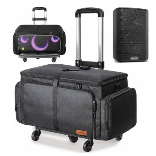 Ikarao Xtreme Waterproof Travel Trolley Bag for Break X1 Speaker