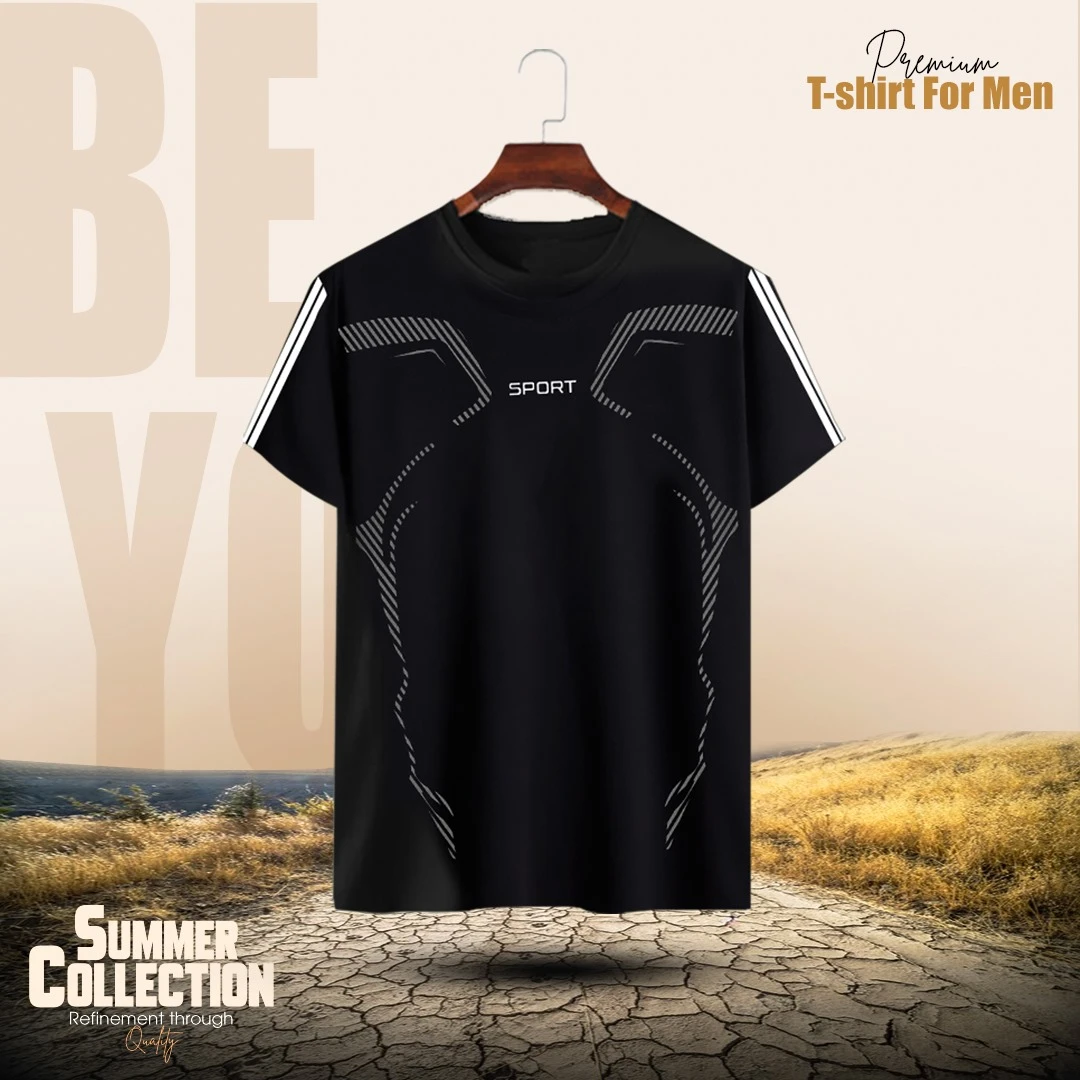 Stylish/Comfortable sports T-Shirt 5 (Five) pis combo offer