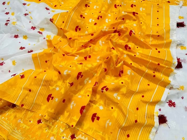 Half silk screen print sharee