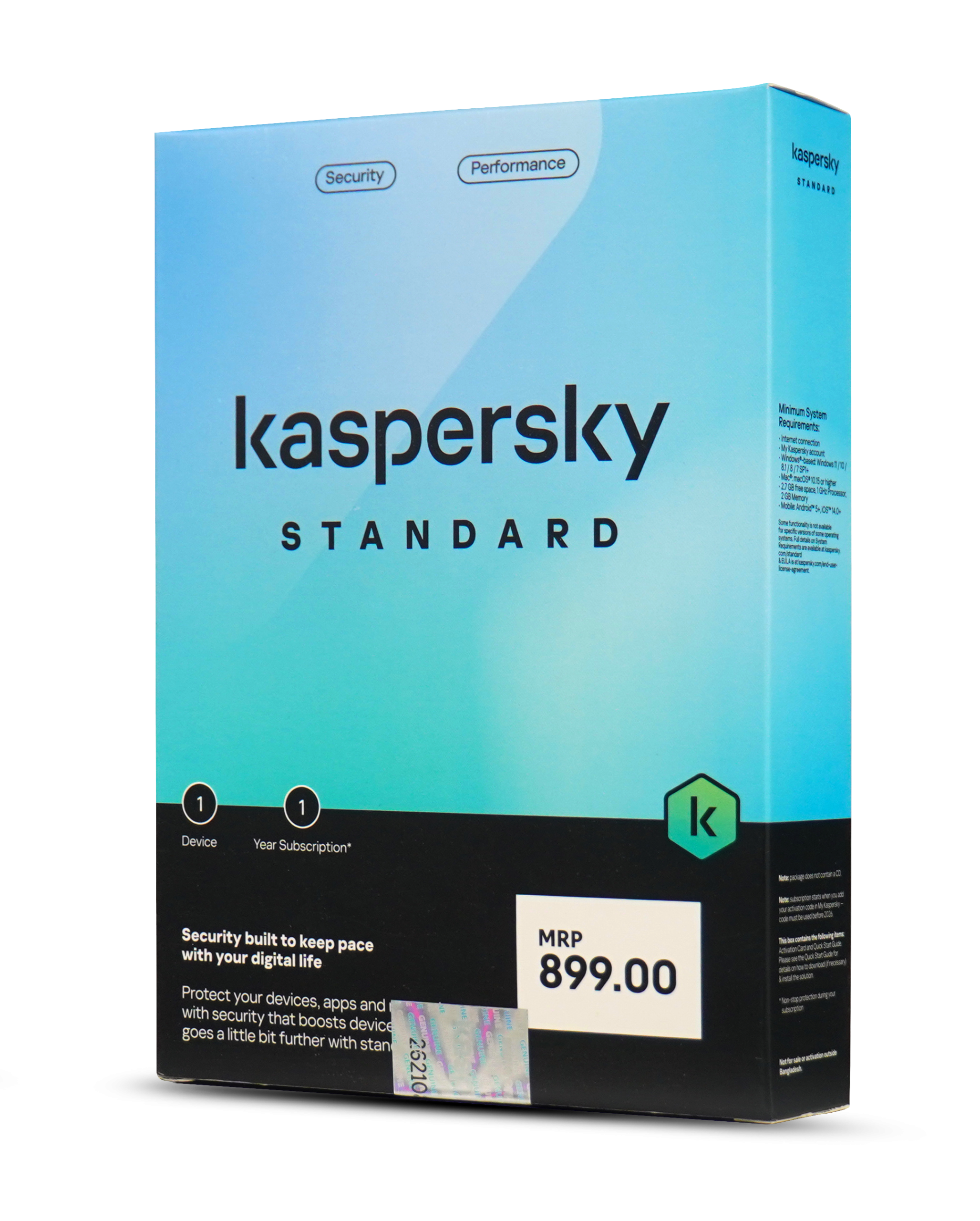 Kaspersky Standard 1-User 1-Year 2025
