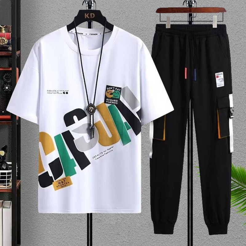 Half Sleeve T-Shirt & Trouser Set
