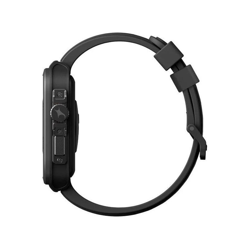 Fastrack Active 1.83 HD Display,Functional Crown,BT Calling with Advanced Chipset Rugged Smartwatch - Black
