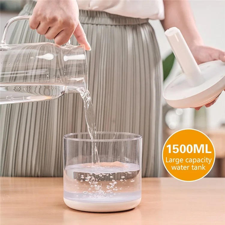 DQ121 1.5L Household Cordless Nano-mist Humidifier. Air Purifier Essential Oil Purifier Aroma Diffuser Large Capacity Humidifier for Home Office -