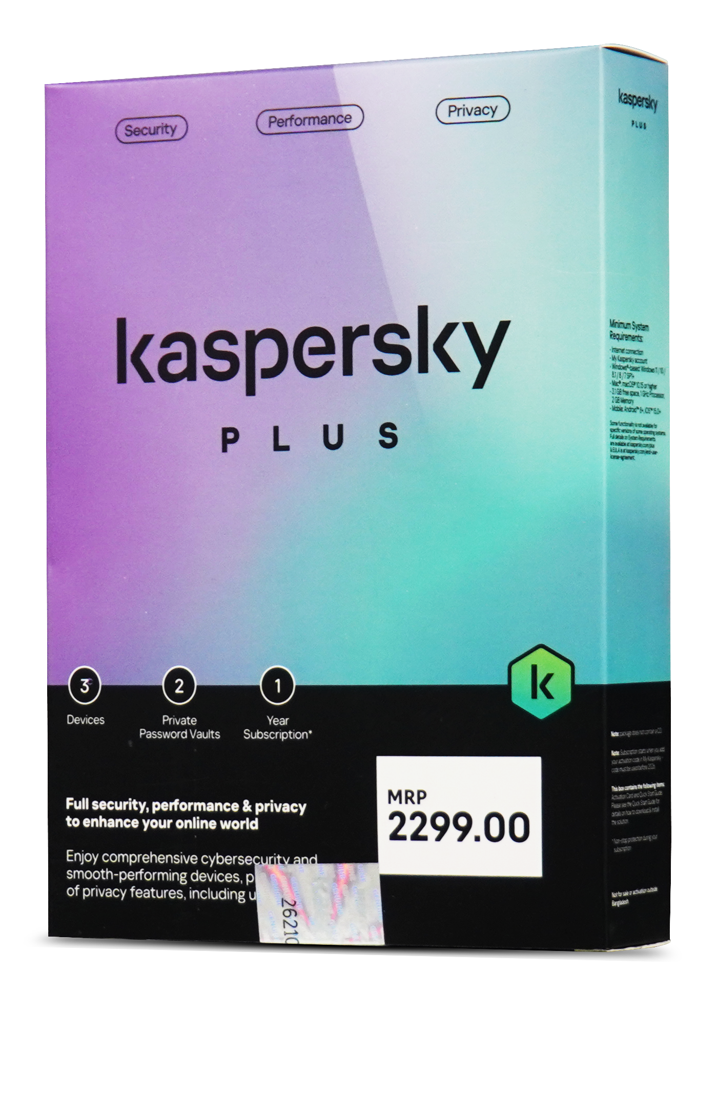 Kaspersky Plus 3-User 1-Year 2025